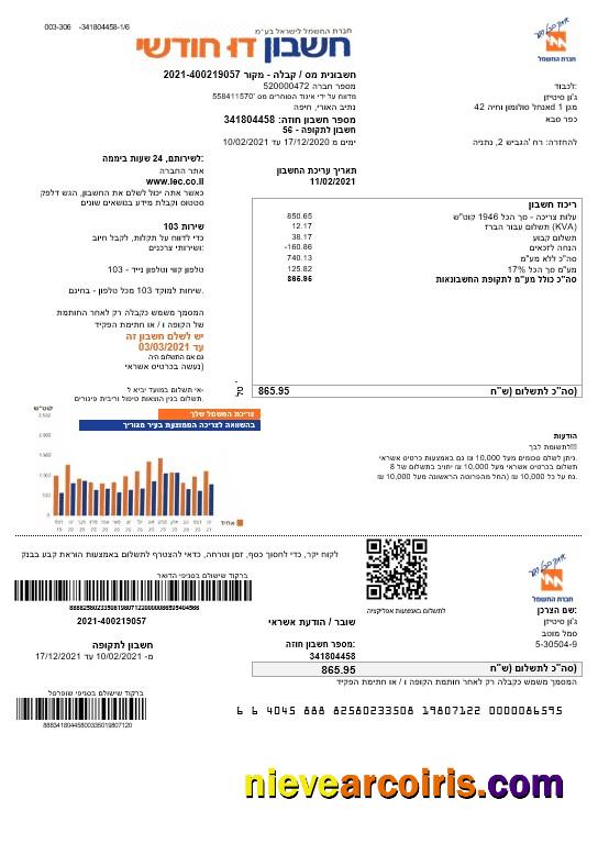 Israel Electric Corporation (Hebrew)
